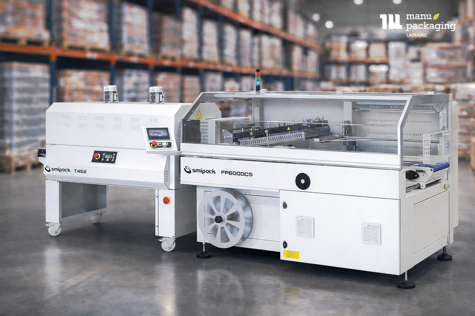 Технологічне рішення для пакування зефіру автоматична лінія Smipack