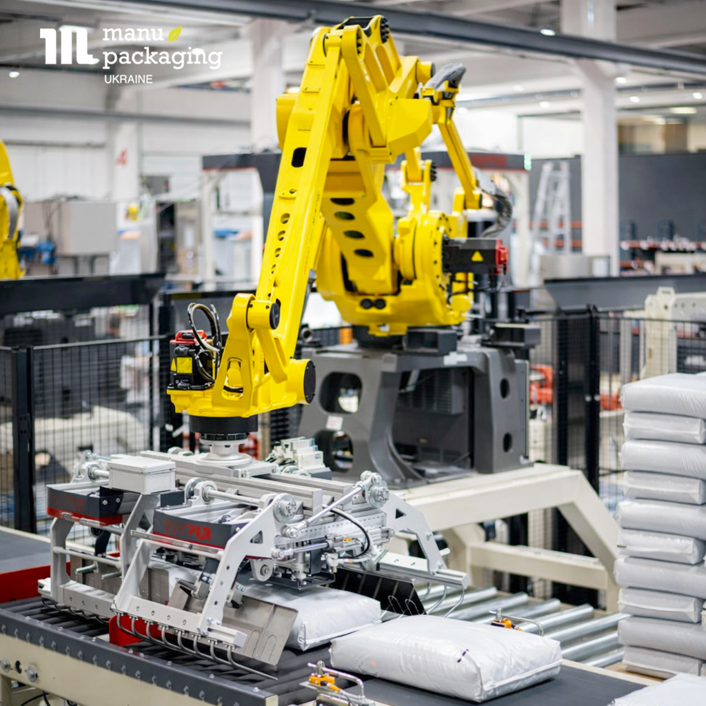 Как выбрать паллетайзер под объемы производства и тип продукции