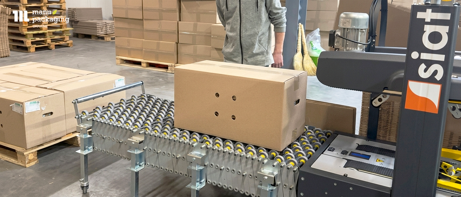 Формування та заклеювання коробів швидкість без втрати точності Формування та заклеювання коробів швидкість без втрати точності