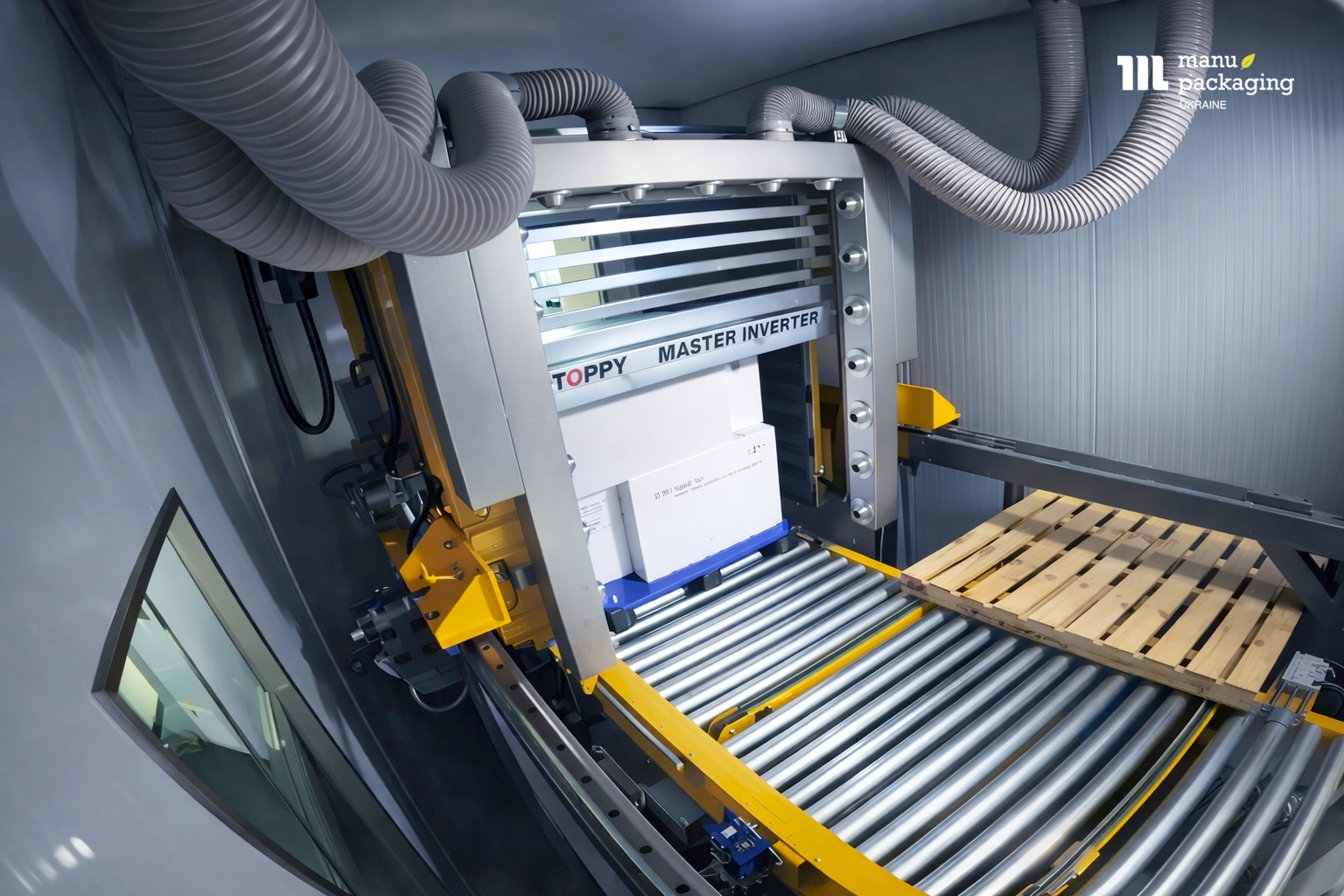 Роль инверторов палет в сокращении ручного труда