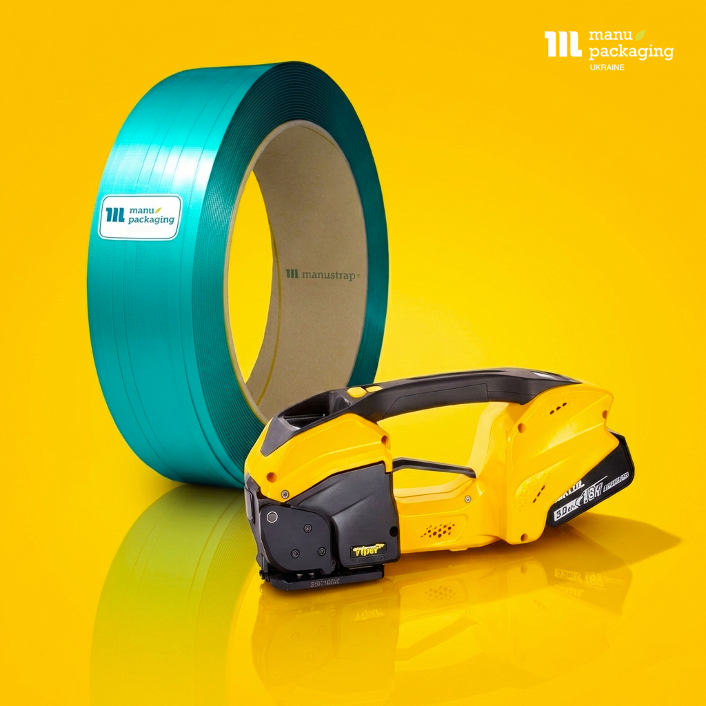 Рішення: SIAT Viper + ПЕТ-стрічка Manustrap 15×0,7 Рішення: SIAT Viper + ПЕТ-стрічка Manustrap 15×0,7