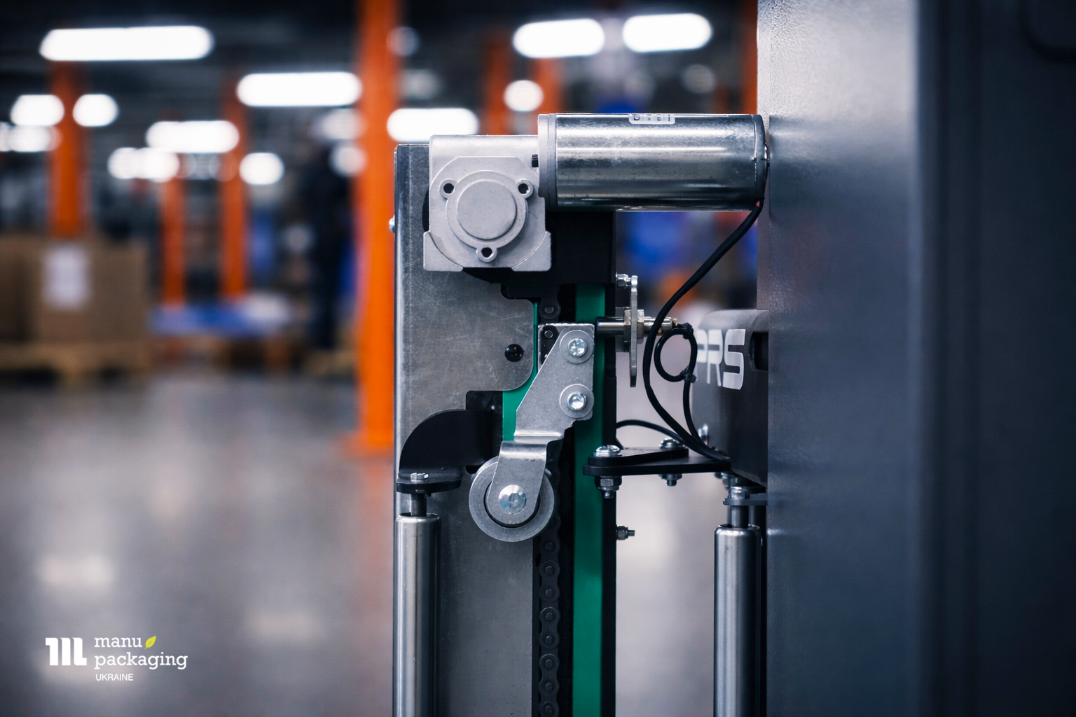 Електрична каретка OPRS забезпечує контрольований натяг і економію плівки