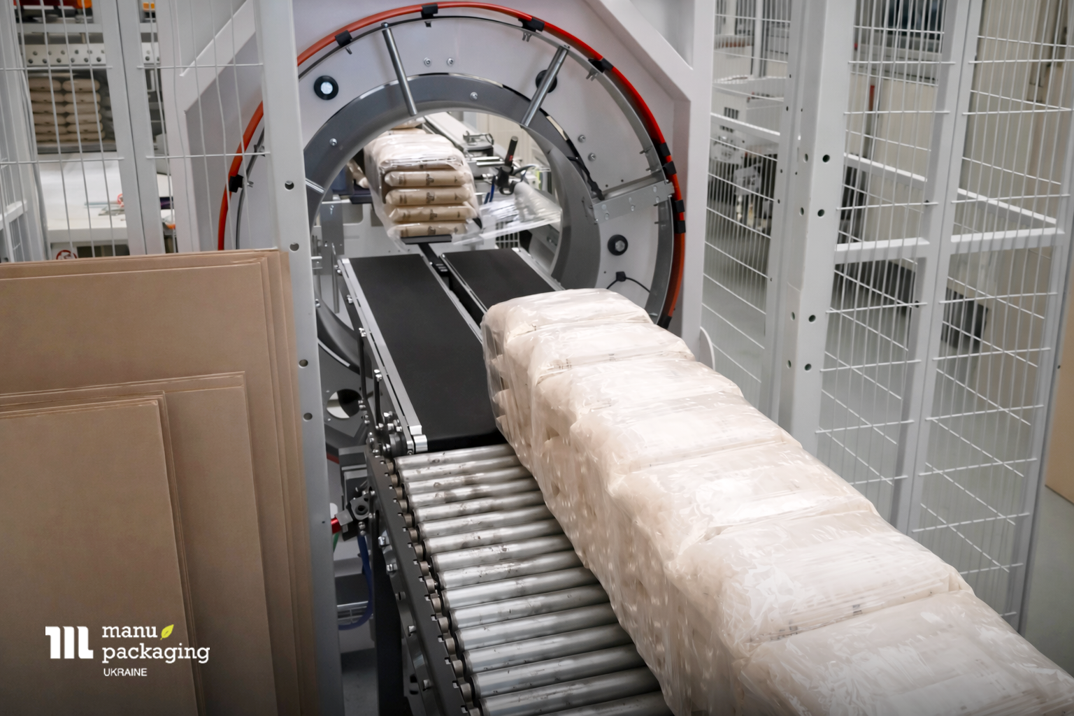 Принцип работы орбитальной упаковочной машины