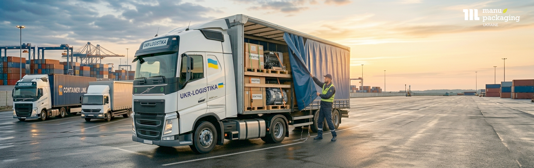 Выбор схемы под транспорт (борт/тент/контейнер) и маршрут (перевалки, открытые зоны)